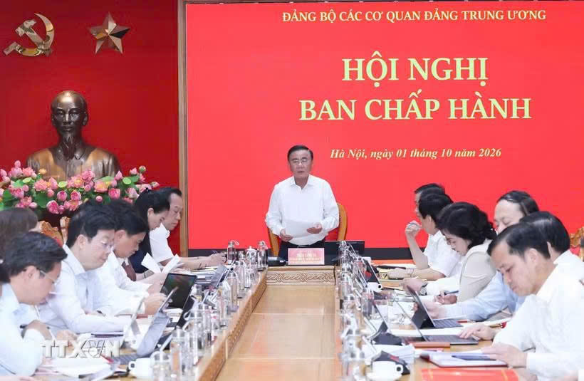 Thường trực Ban Bí thư Trần Cẩm Tú: Nâng cao chất lượng công tác xây dựng Đảng và đánh giá cán bộ